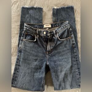 Agolde Cherie High Rise Straight Jeans size 23